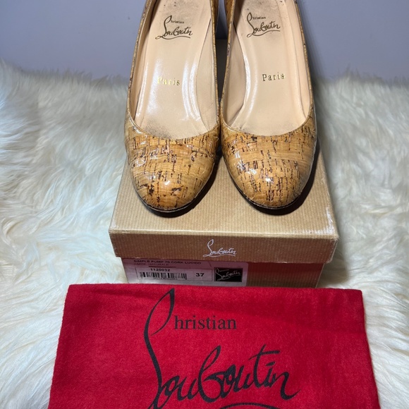 Simple Pump 70 Cork Lucido (vintage) - Picture 14 of 15